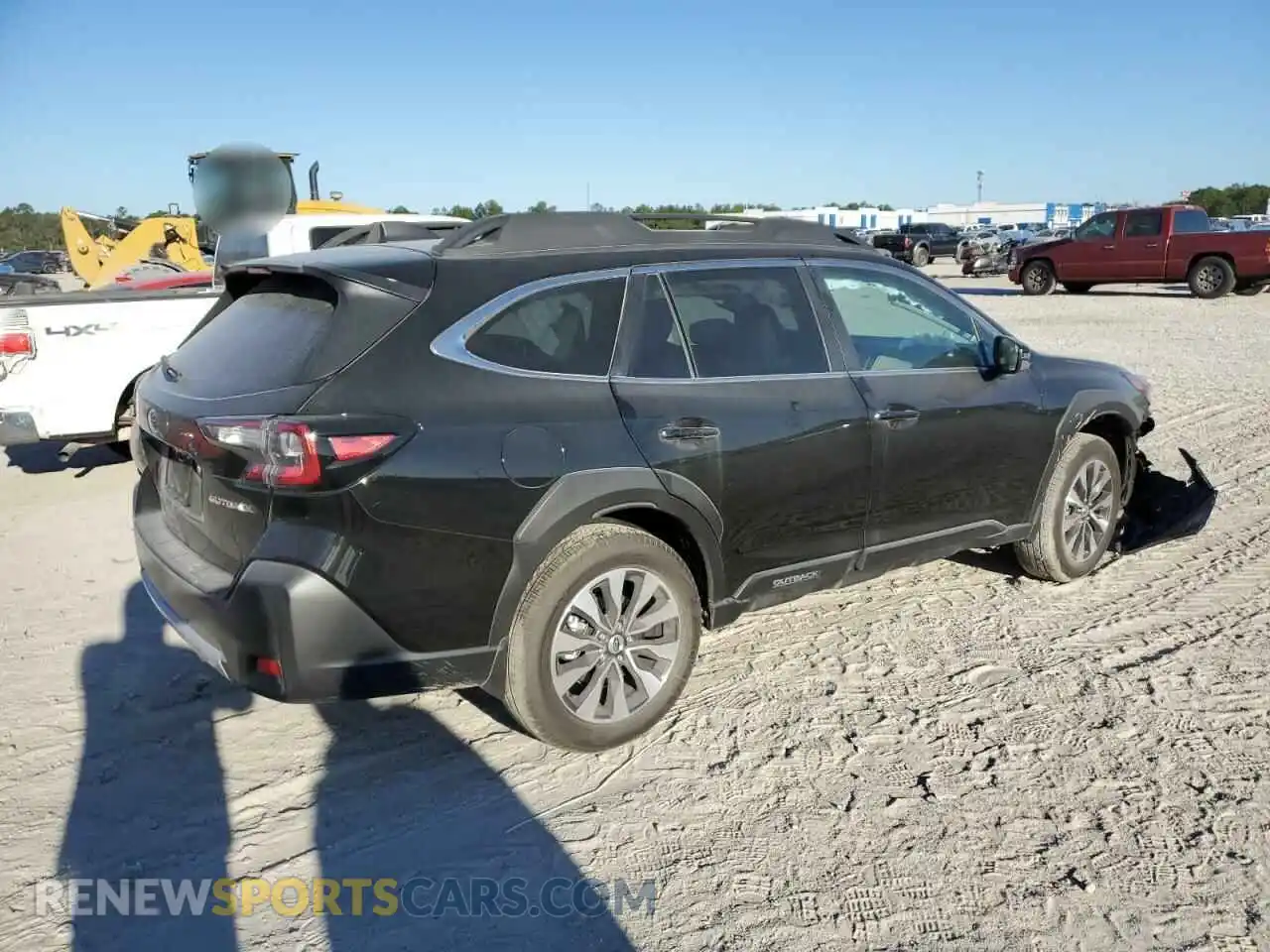 3 Photograph of a damaged car 4S4BTANC5S3207425 SUBARU OUTBACK 2025