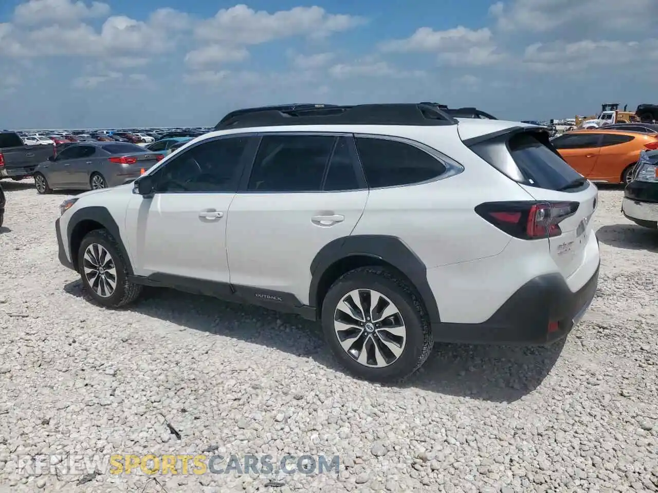 2 Photograph of a damaged car 4S4BTANC5S3243812 SUBARU OUTBACK 2025