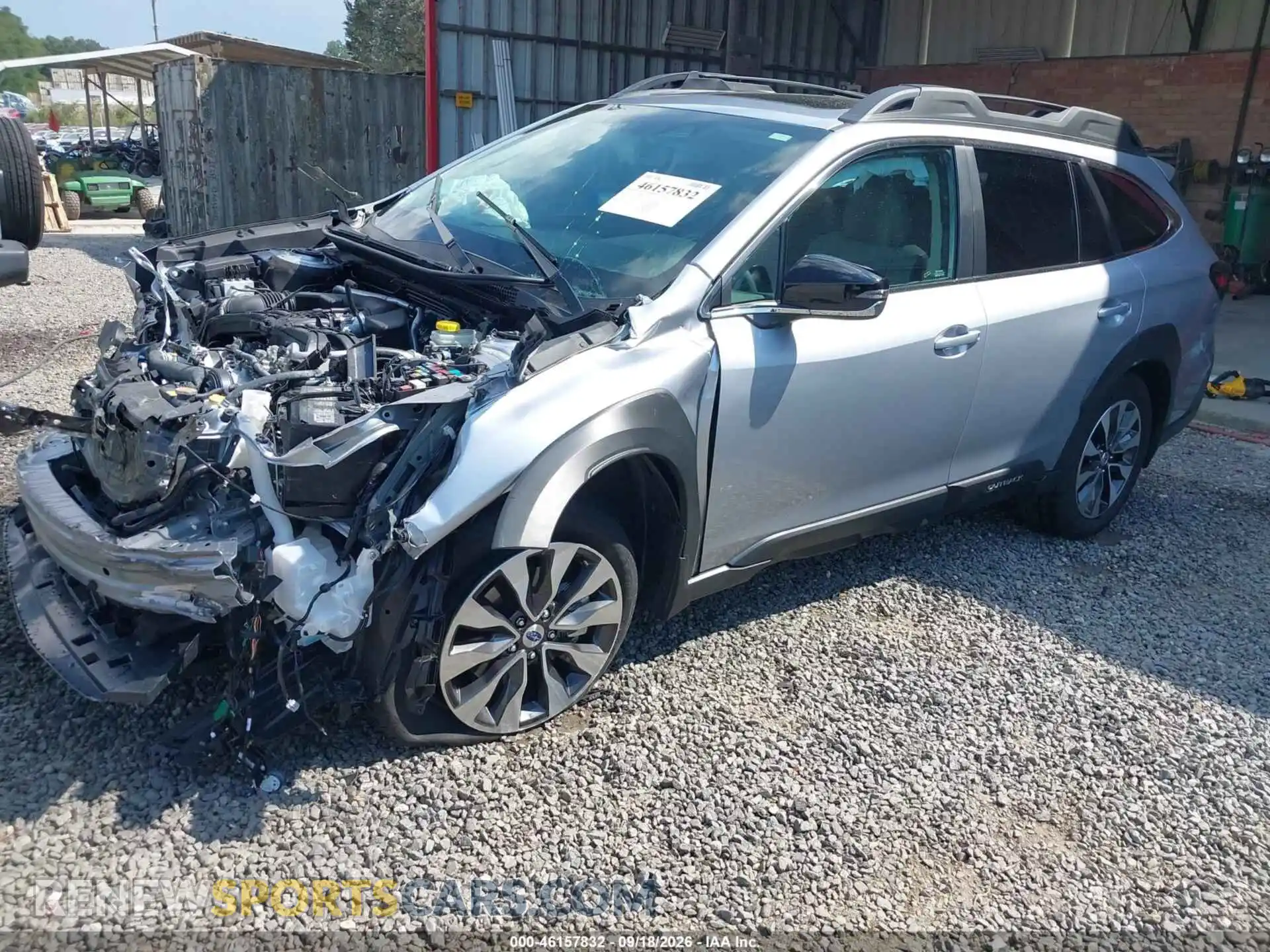 2 Photograph of a damaged car 4S4BTANC5S3329816 SUBARU OUTBACK 2025