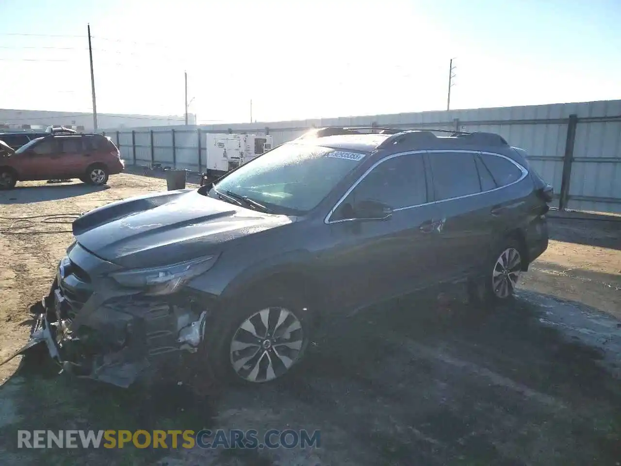 1 Photograph of a damaged car 4S4BTANC6S3210317 SUBARU OUTBACK 2025