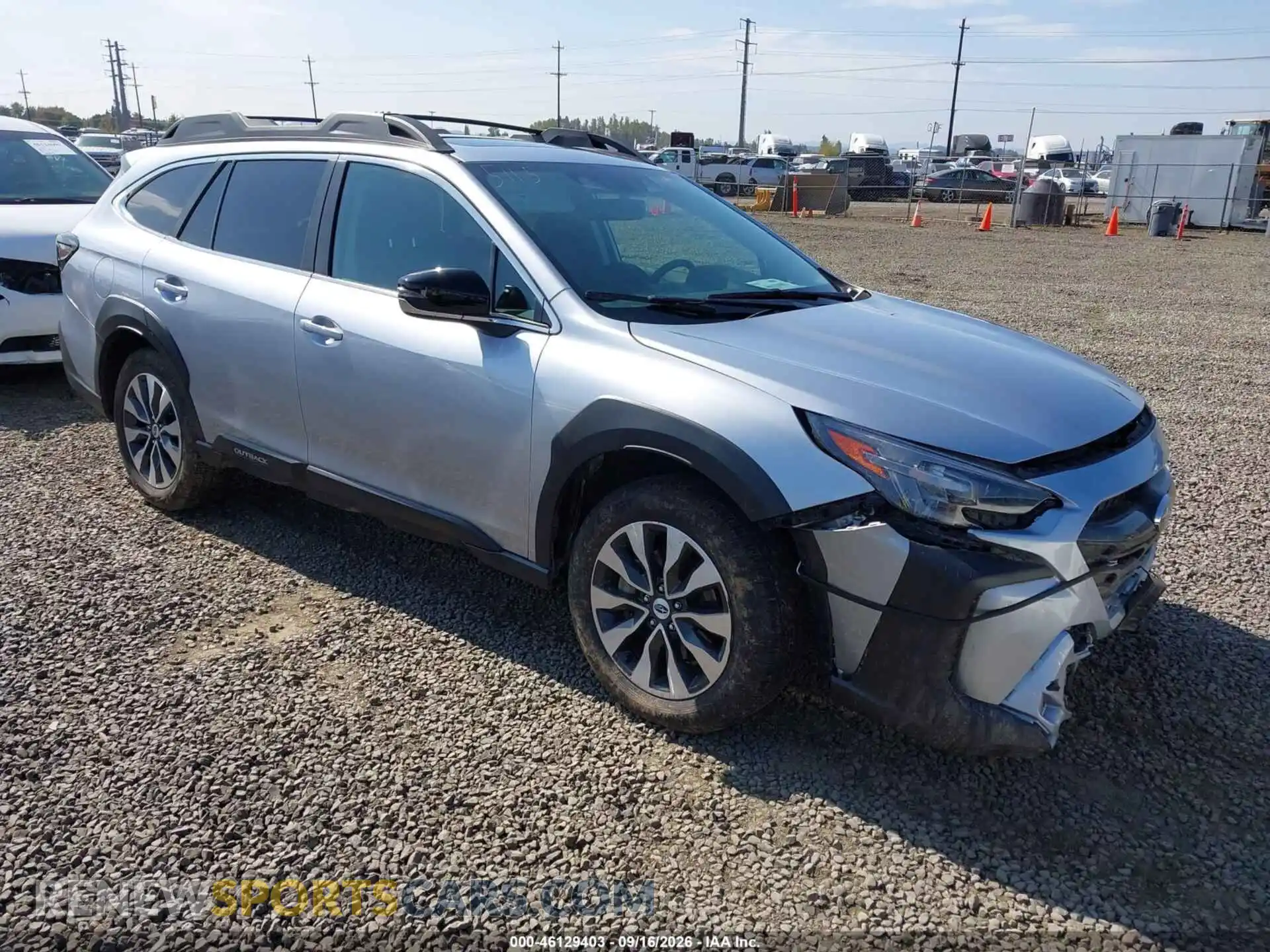 1 Photograph of a damaged car 4S4BTANC7S3100523 SUBARU OUTBACK 2025