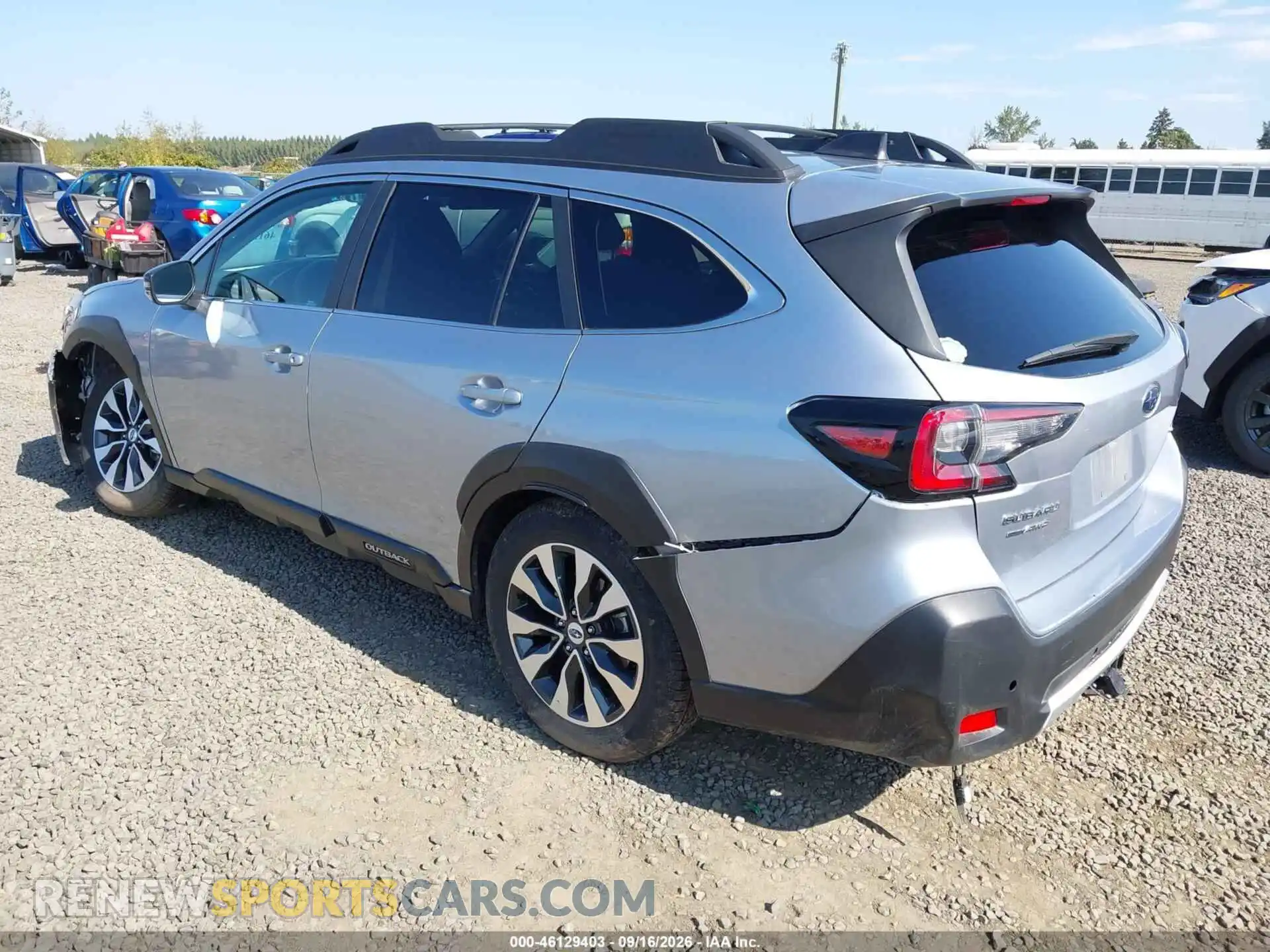 3 Photograph of a damaged car 4S4BTANC7S3100523 SUBARU OUTBACK 2025