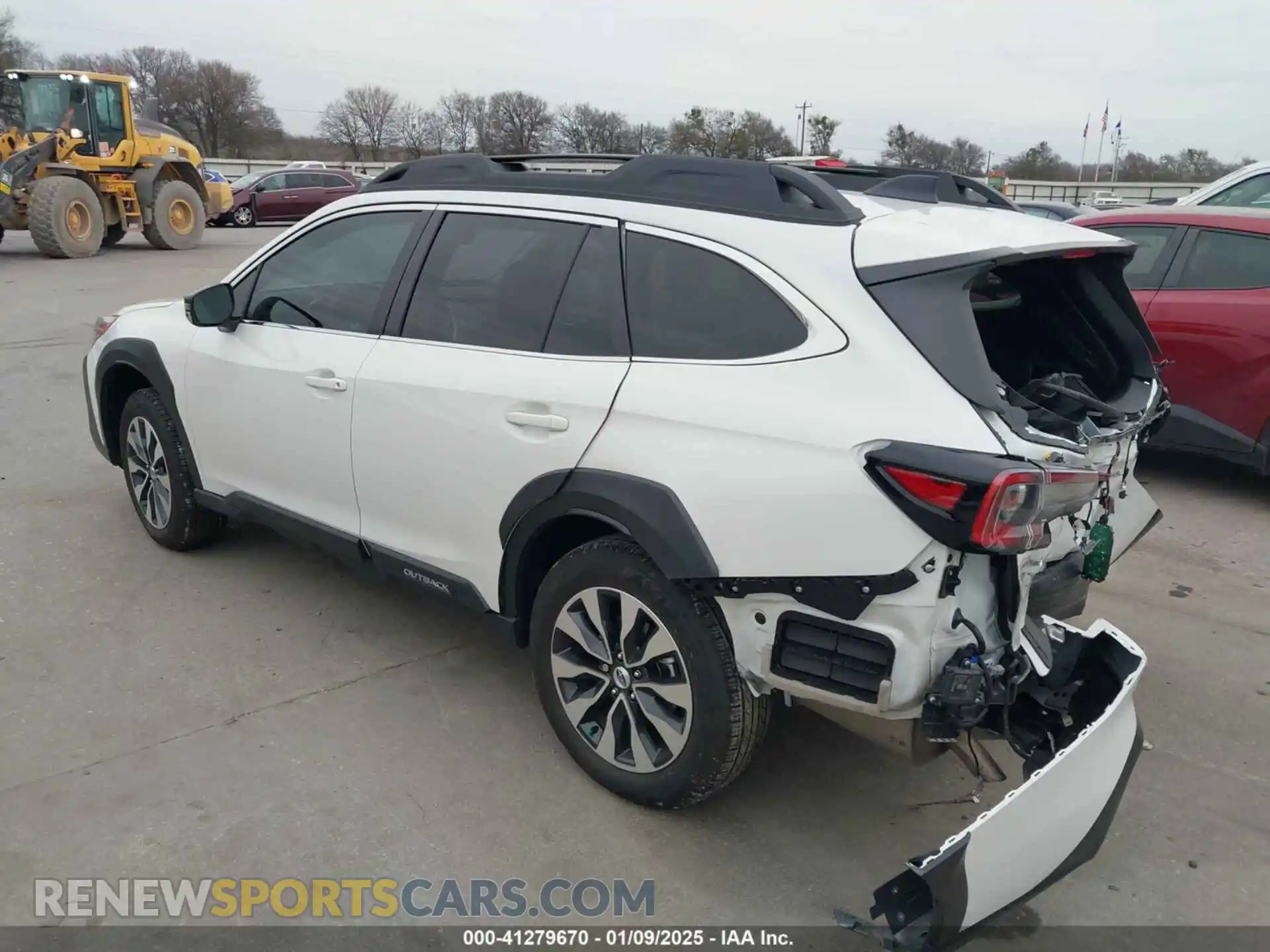 3 Photograph of a damaged car 4S4BTANC7S3136132 SUBARU OUTBACK 2025