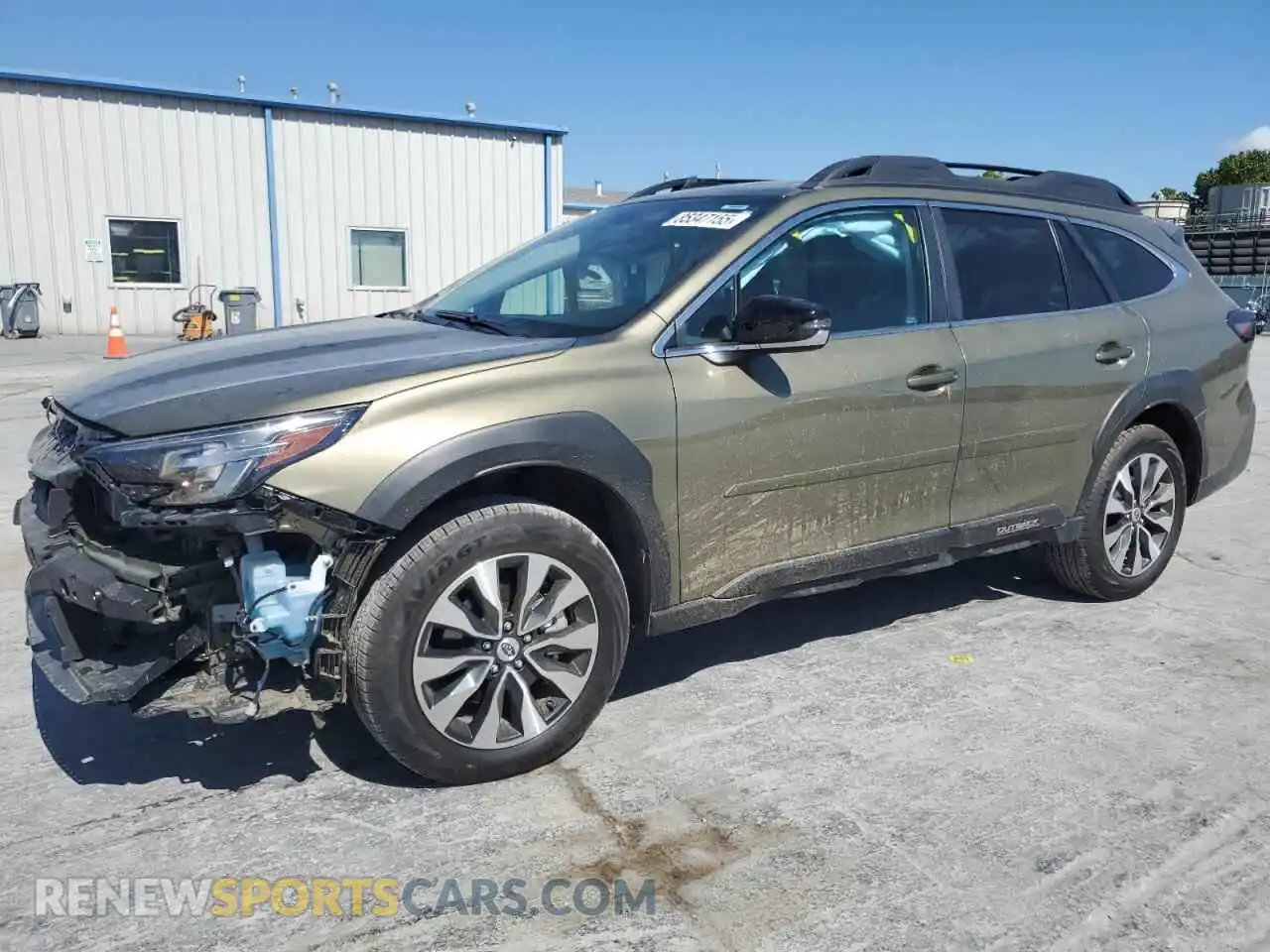 1 Photograph of a damaged car 4S4BTANC7S3177957 SUBARU OUTBACK 2025