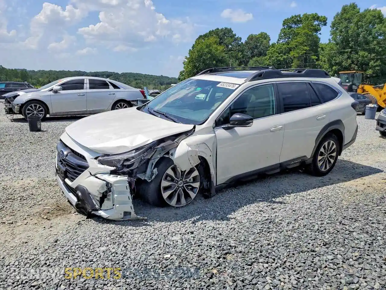 1 Photograph of a damaged car 4S4BTANC7S3224694 SUBARU OUTBACK 2025
