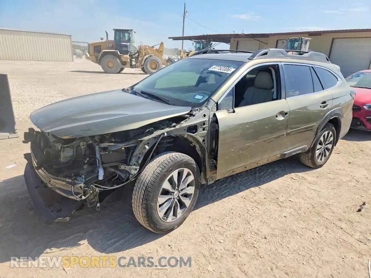 1 Photograph of a damaged car 4S4BTANC8S3160519 SUBARU OUTBACK 2025