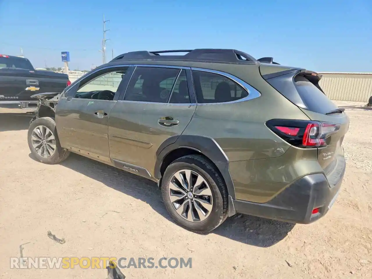2 Photograph of a damaged car 4S4BTANC8S3160519 SUBARU OUTBACK 2025