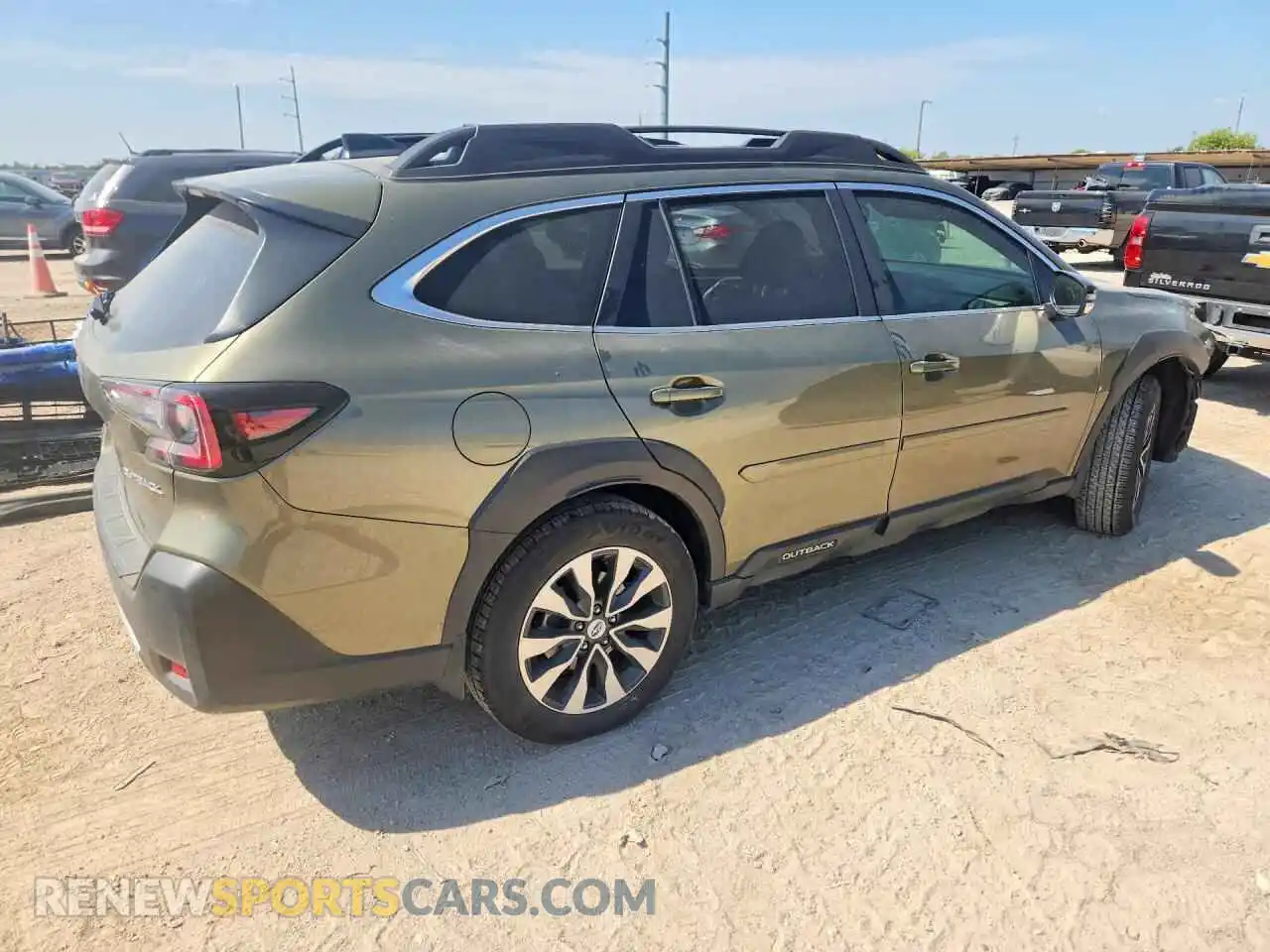 3 Photograph of a damaged car 4S4BTANC8S3160519 SUBARU OUTBACK 2025