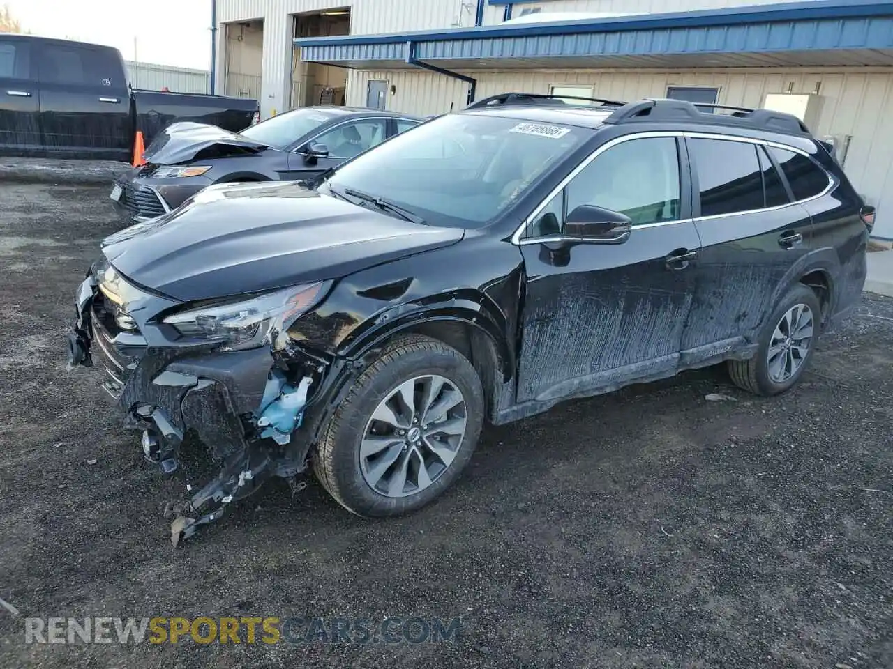 1 Photograph of a damaged car 4S4BTANC8S3206737 SUBARU OUTBACK 2025