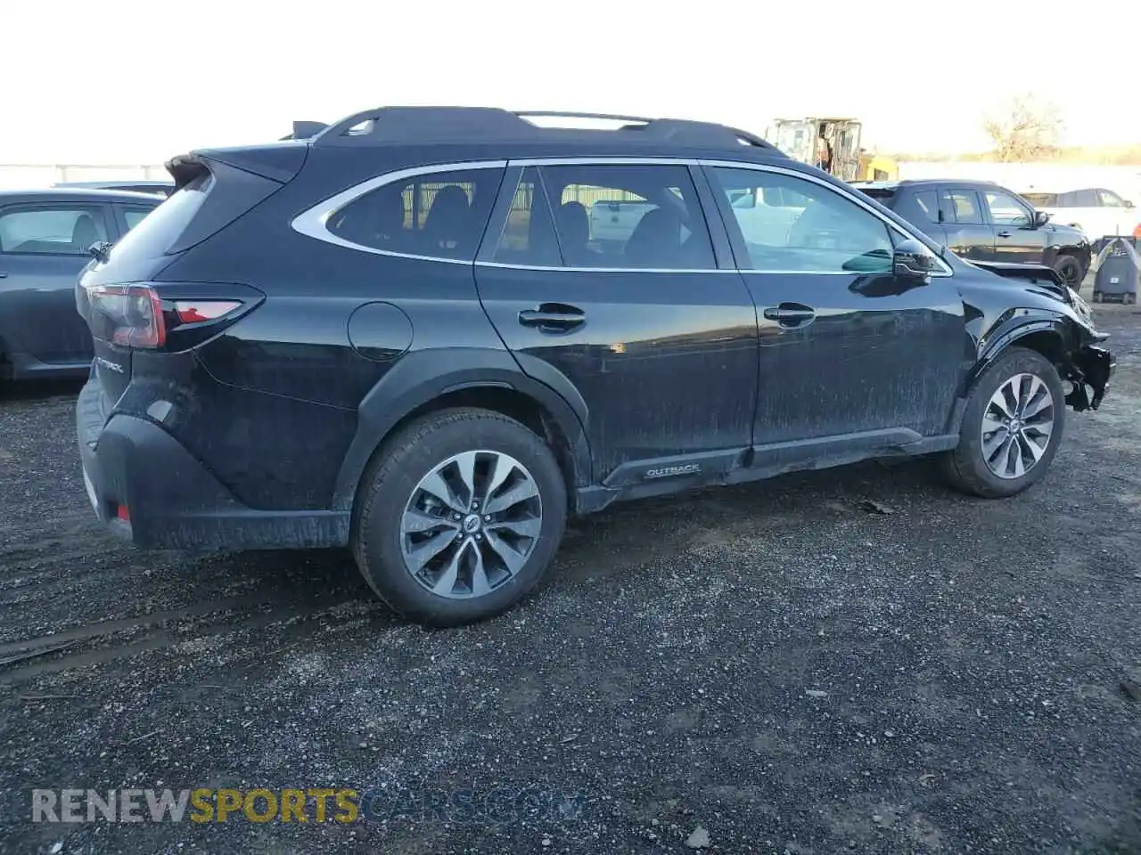 3 Photograph of a damaged car 4S4BTANC8S3206737 SUBARU OUTBACK 2025