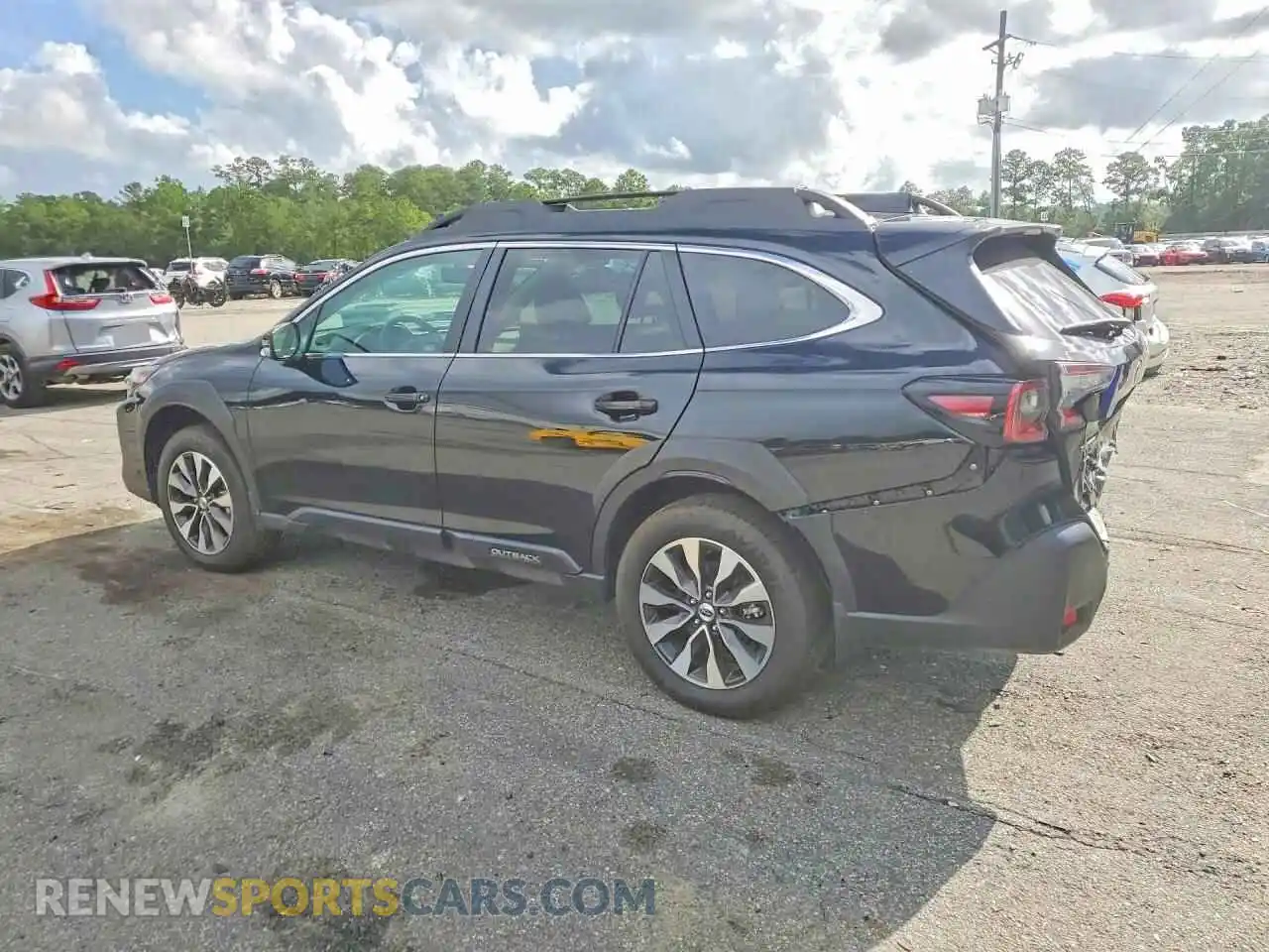 2 Photograph of a damaged car 4S4BTANC8S3247045 SUBARU OUTBACK 2025