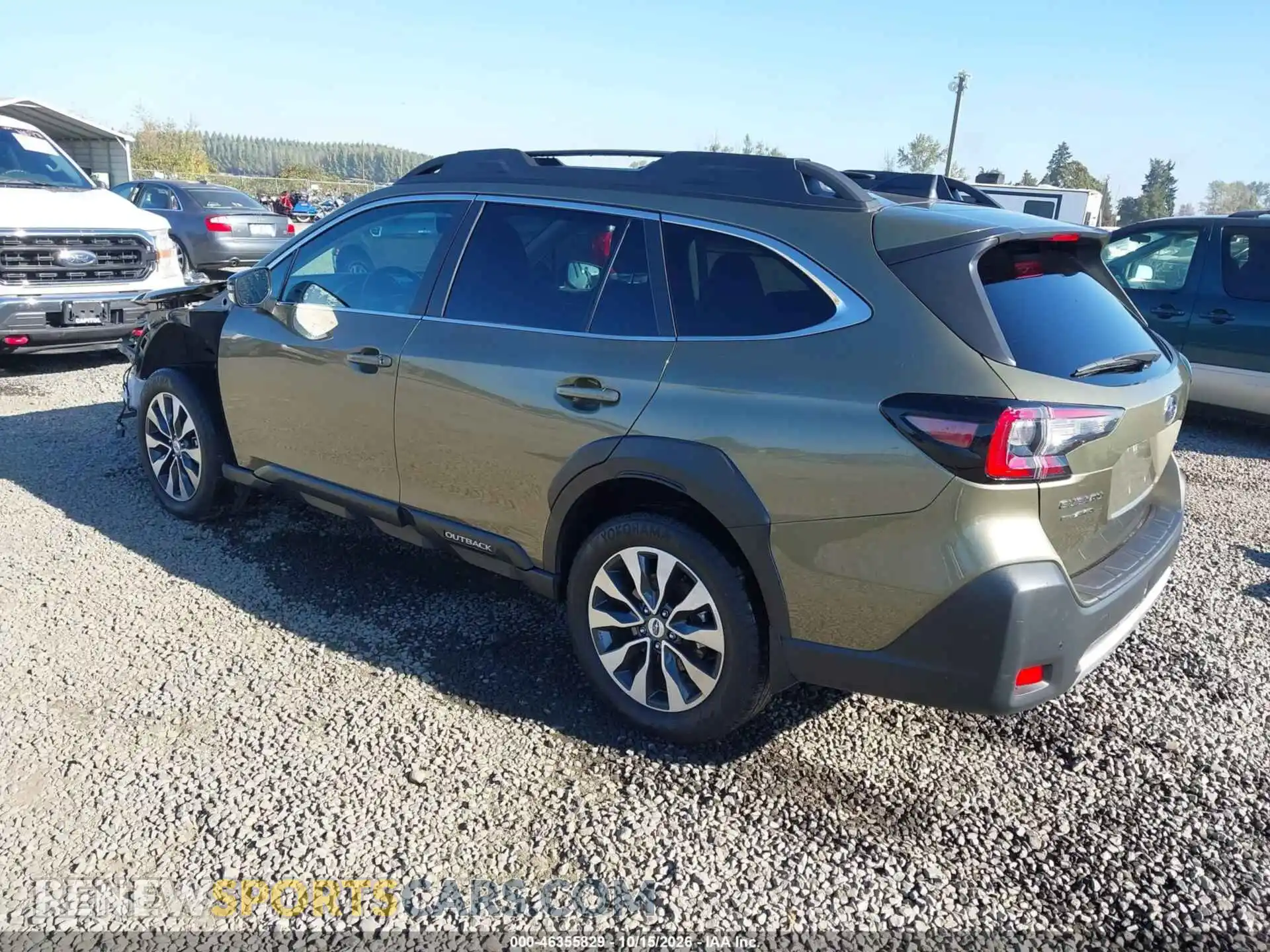 3 Фотография поврежденного автомобиля 4S4BTANC8S3308040 SUBARU OUTBACK 2025
