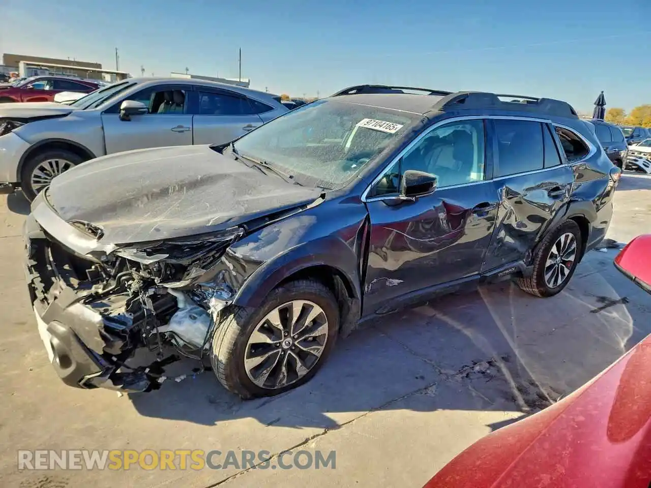 1 Photograph of a damaged car 4S4BTANC9S3135855 SUBARU OUTBACK 2025