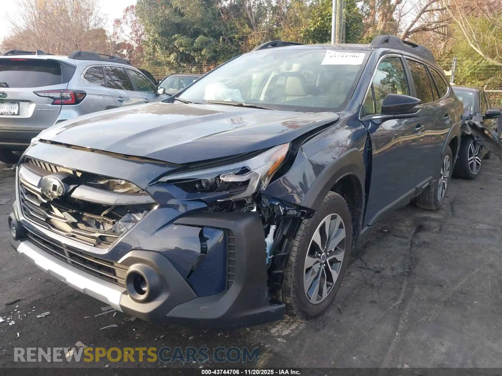 2 Photograph of a damaged car 4S4BTANC9S3142210 SUBARU OUTBACK 2025