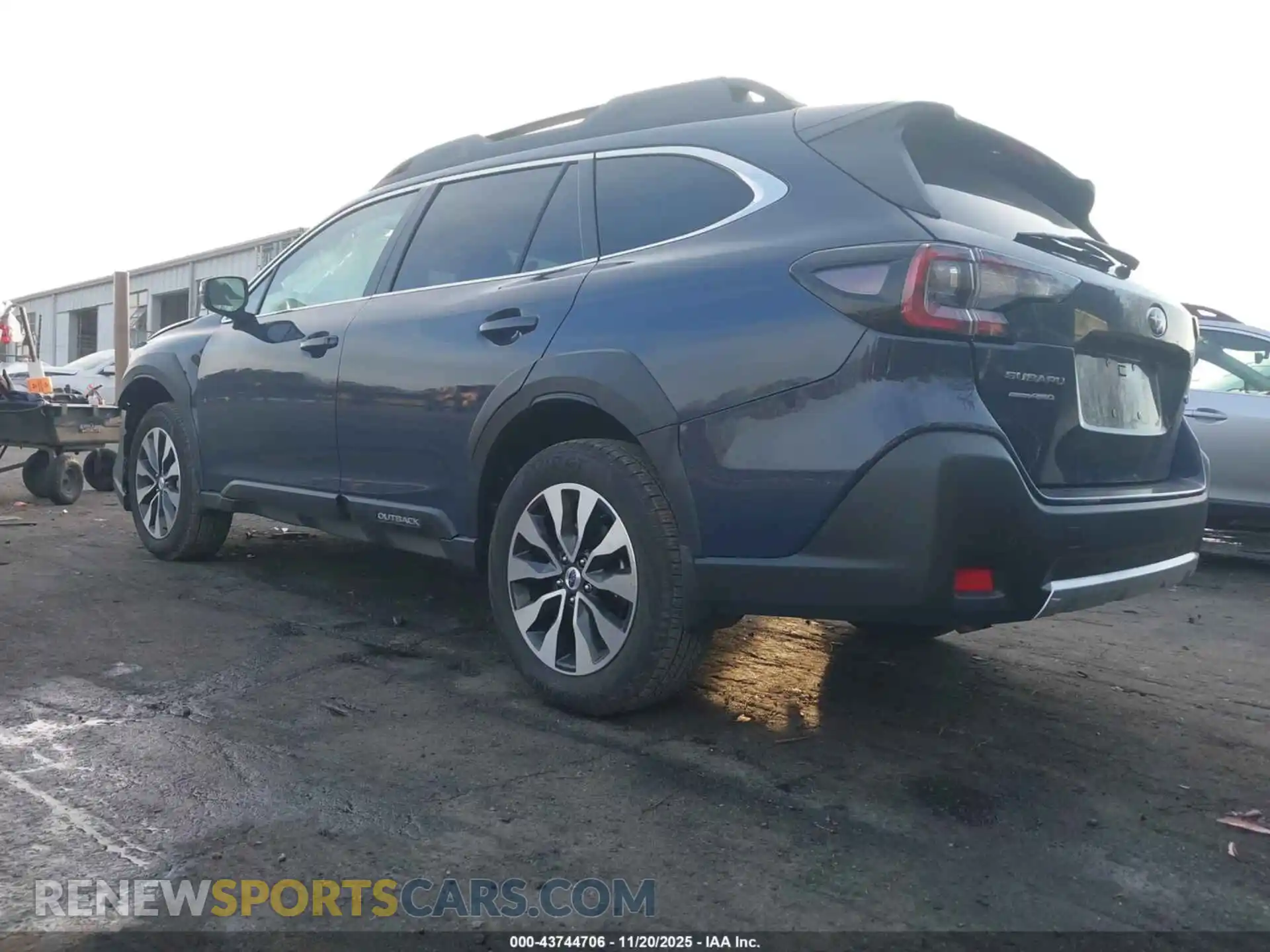 3 Photograph of a damaged car 4S4BTANC9S3142210 SUBARU OUTBACK 2025