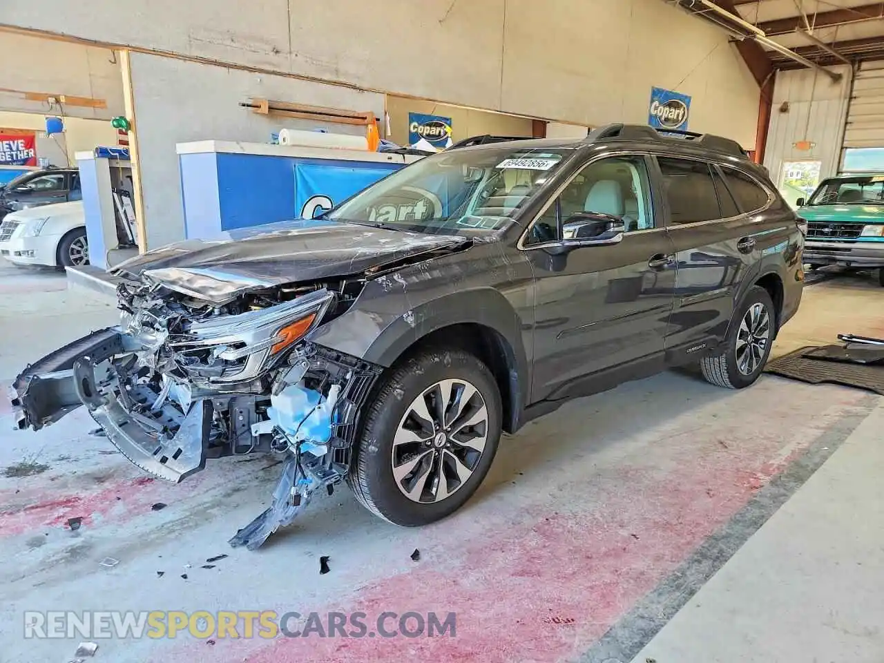 1 Photograph of a damaged car 4S4BTANC9S3148587 SUBARU OUTBACK 2025