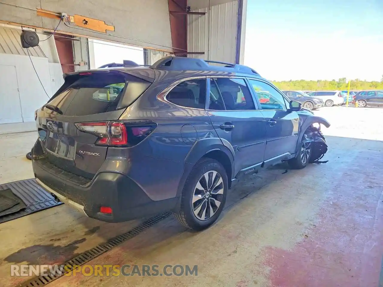 3 Photograph of a damaged car 4S4BTANC9S3148587 SUBARU OUTBACK 2025