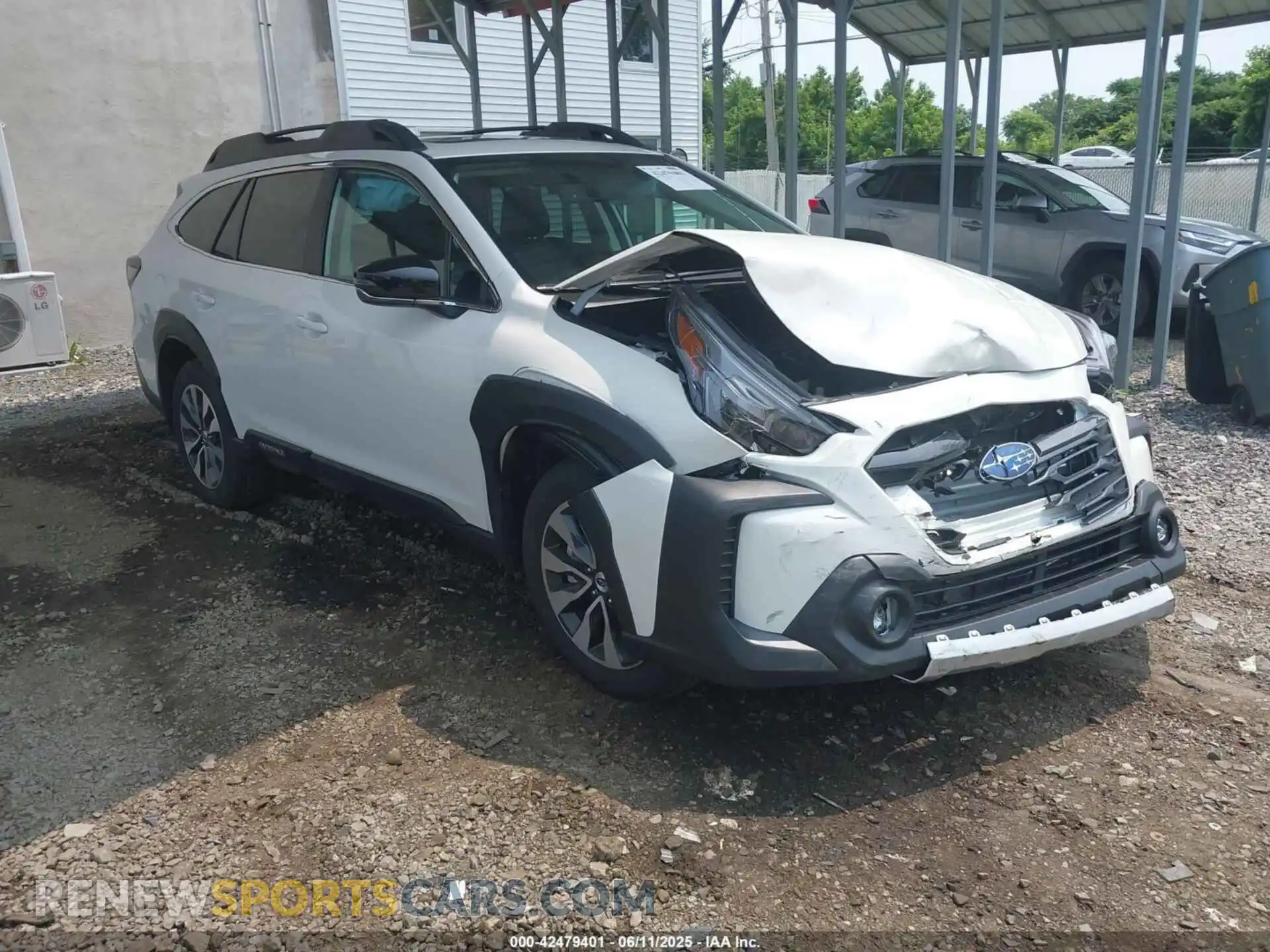 1 Photograph of a damaged car 4S4BTANC9S3215768 SUBARU OUTBACK 2025