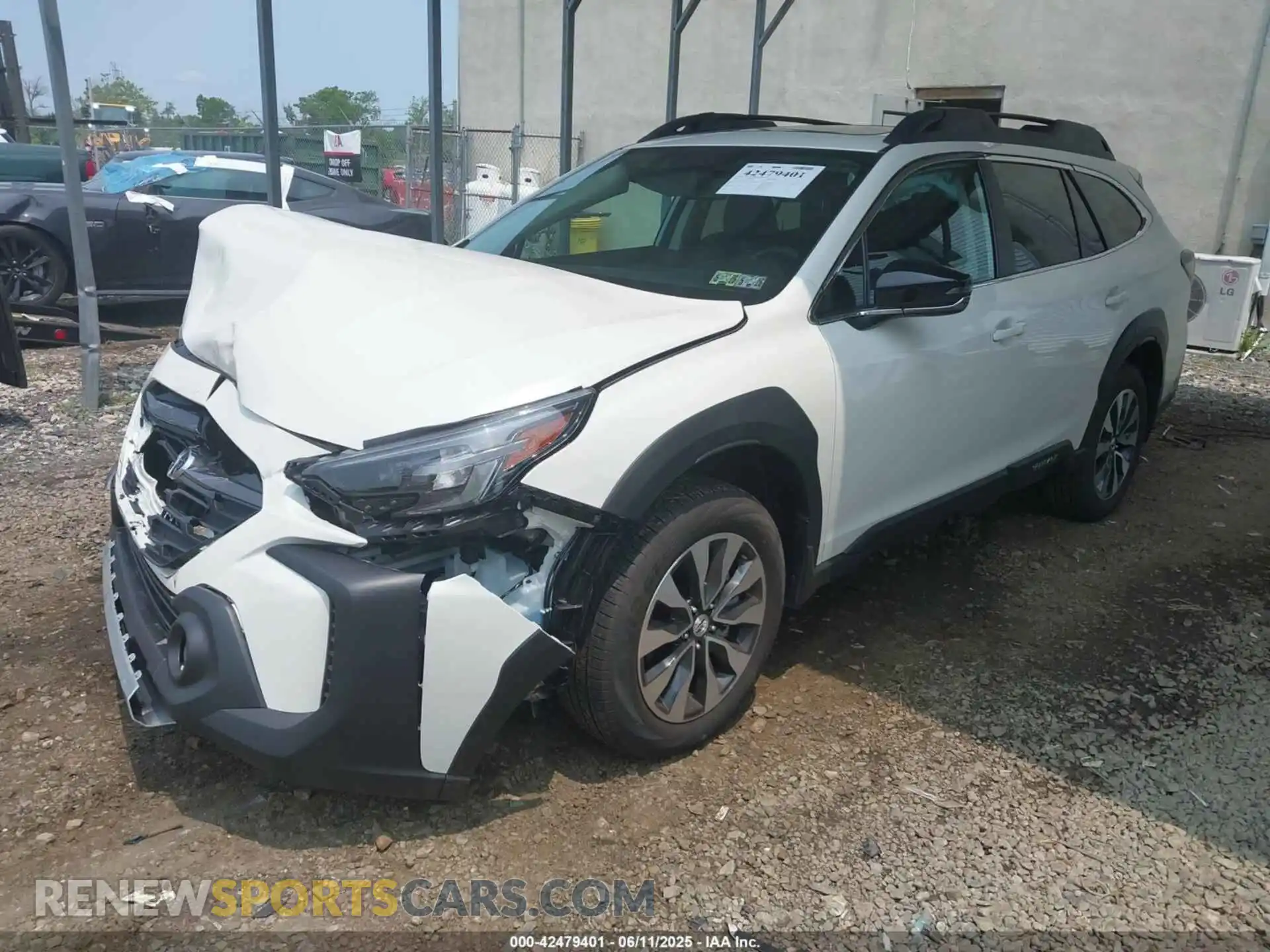 2 Photograph of a damaged car 4S4BTANC9S3215768 SUBARU OUTBACK 2025