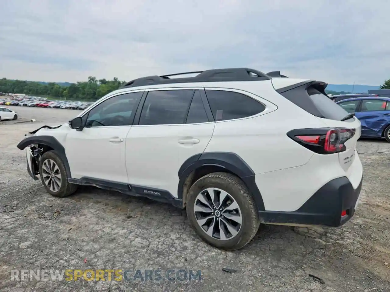 2 Photograph of a damaged car 4S4BTANC9S3254697 SUBARU OUTBACK 2025