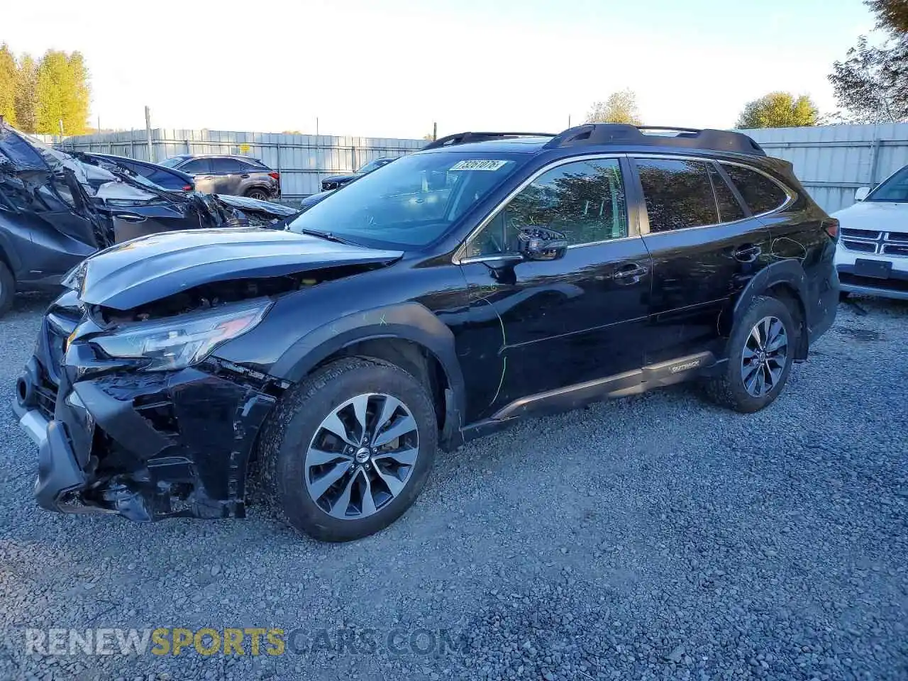 1 Photograph of a damaged car 4S4BTANCXS3131443 SUBARU OUTBACK 2025
