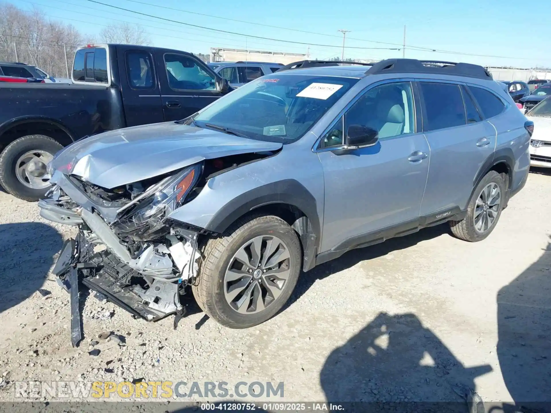 2 Photograph of a damaged car 4S4BTANCXS3176298 SUBARU OUTBACK 2025