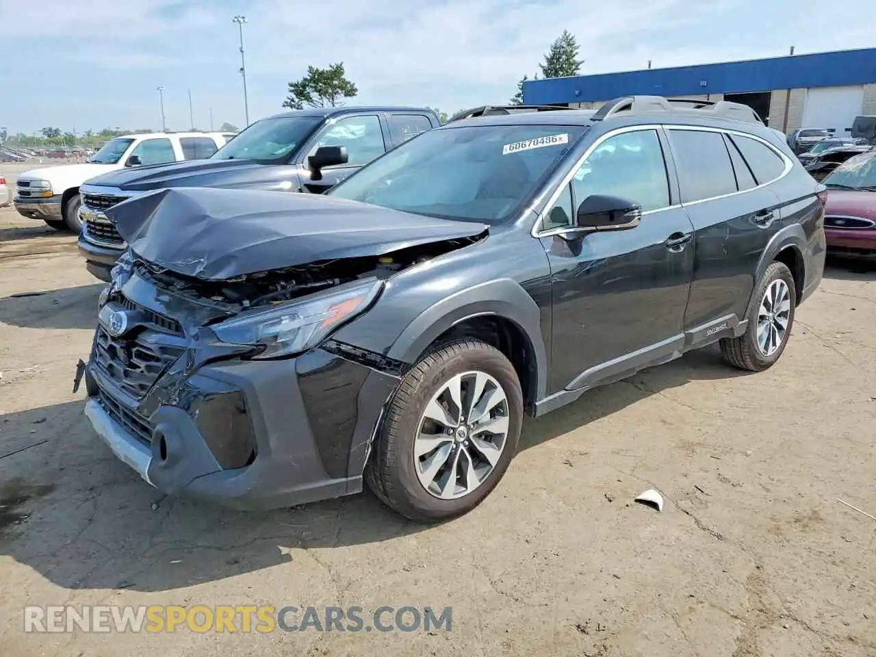 1 fotografías del automóvil dañado 4S4BTANCXS3180402 SUBARU OUTBACK 2025