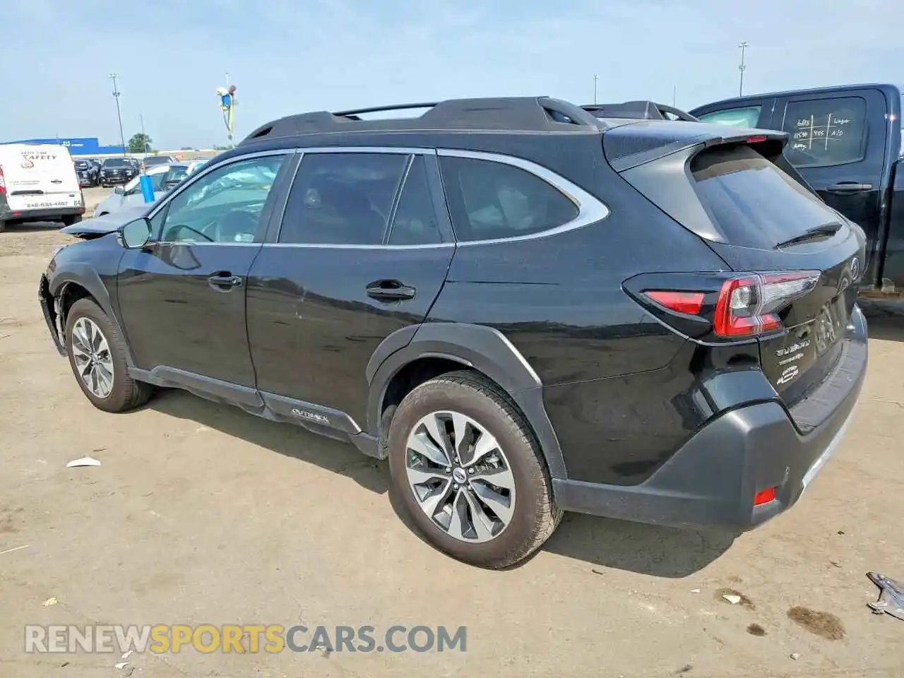 2 fotografías del automóvil dañado 4S4BTANCXS3180402 SUBARU OUTBACK 2025