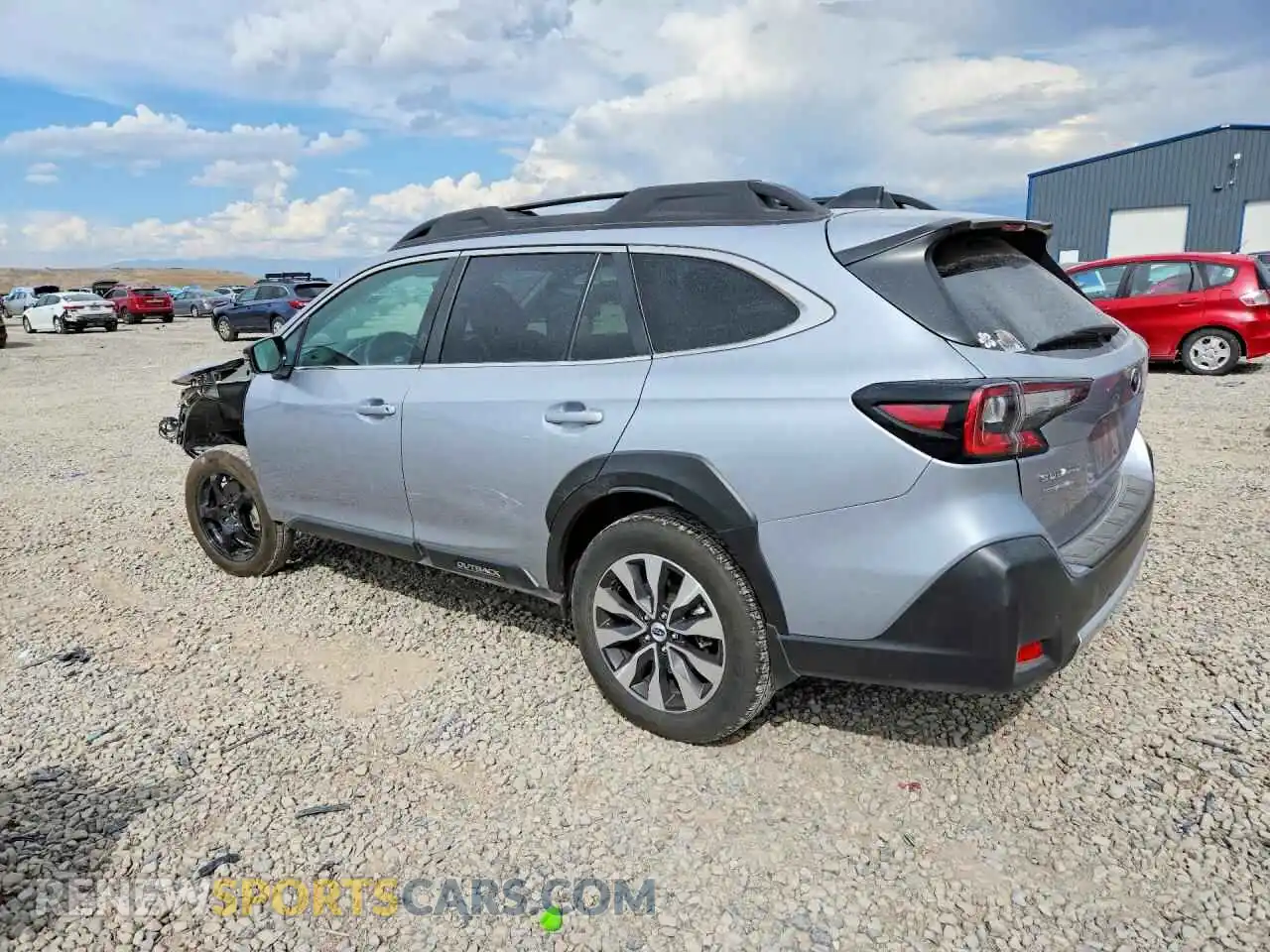 2 Photograph of a damaged car 4S4BTANCXS3207906 SUBARU OUTBACK 2025