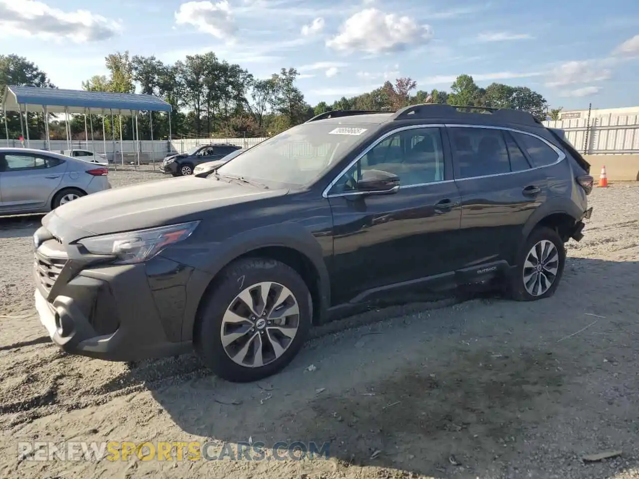 1 Photograph of a damaged car 4S4BTANCXS3244597 SUBARU OUTBACK 2025