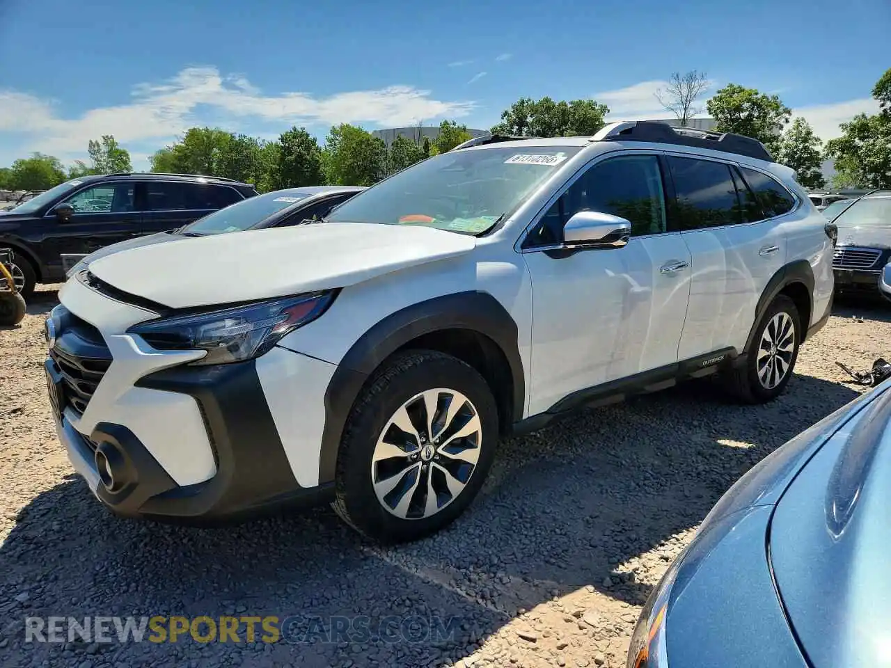 1 Photograph of a damaged car 4S4BTAPC9S3157321 SUBARU OUTBACK 2025