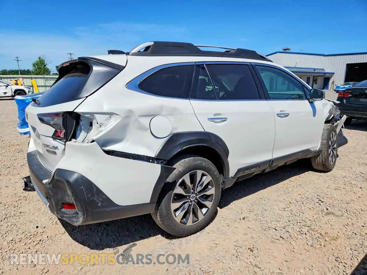 3 Photograph of a damaged car 4S4BTAPC9S3157321 SUBARU OUTBACK 2025