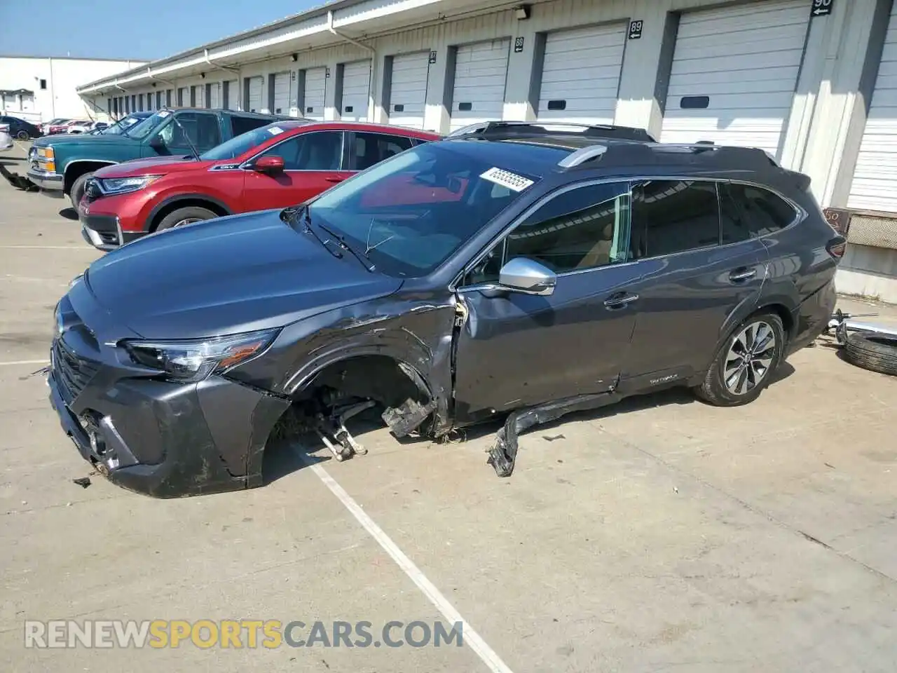1 Photograph of a damaged car 4S4BTAPC9S3186835 SUBARU OUTBACK 2025