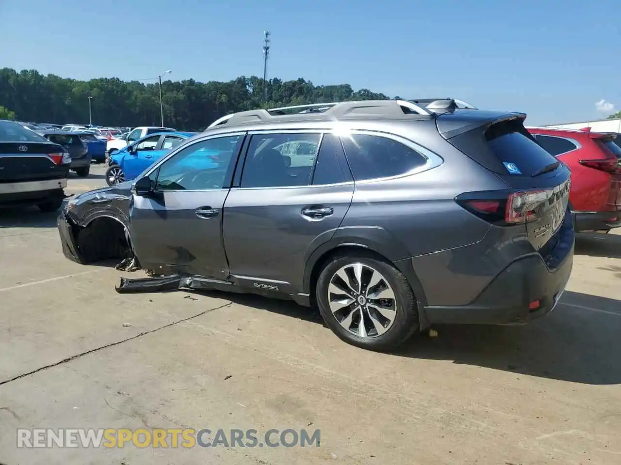 2 Photograph of a damaged car 4S4BTAPC9S3186835 SUBARU OUTBACK 2025