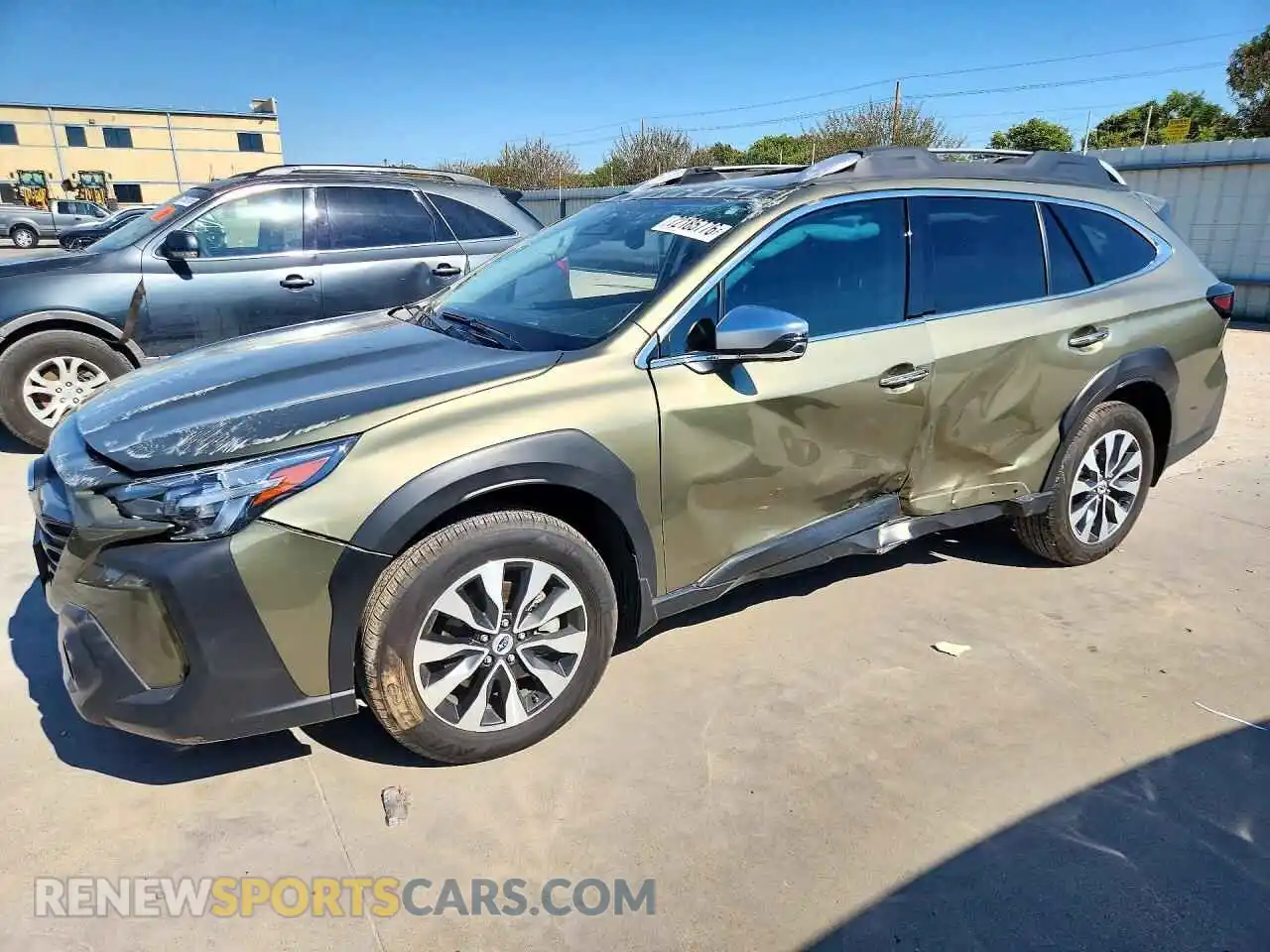 1 Photograph of a damaged car 4S4BTAPC9S3225004 SUBARU OUTBACK 2025