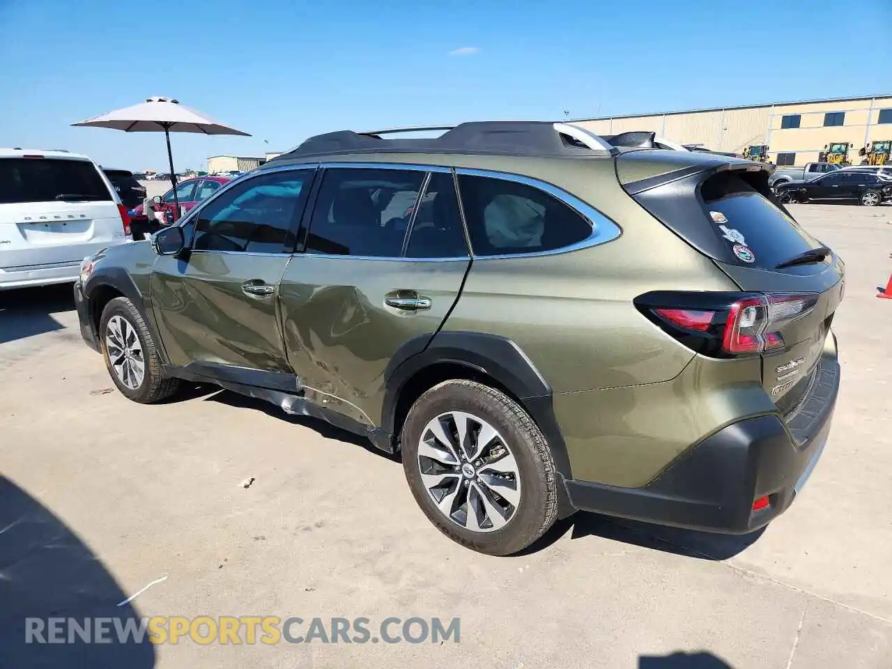 2 Photograph of a damaged car 4S4BTAPC9S3225004 SUBARU OUTBACK 2025