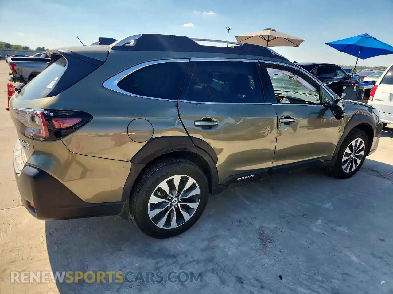 3 Photograph of a damaged car 4S4BTAPC9S3225004 SUBARU OUTBACK 2025