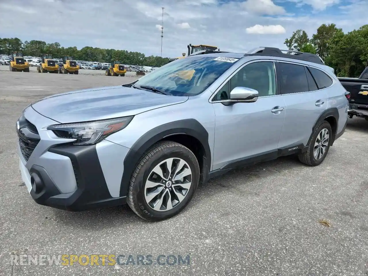 1 Photograph of a damaged car 4S4BTAPCXS3105311 SUBARU OUTBACK 2025