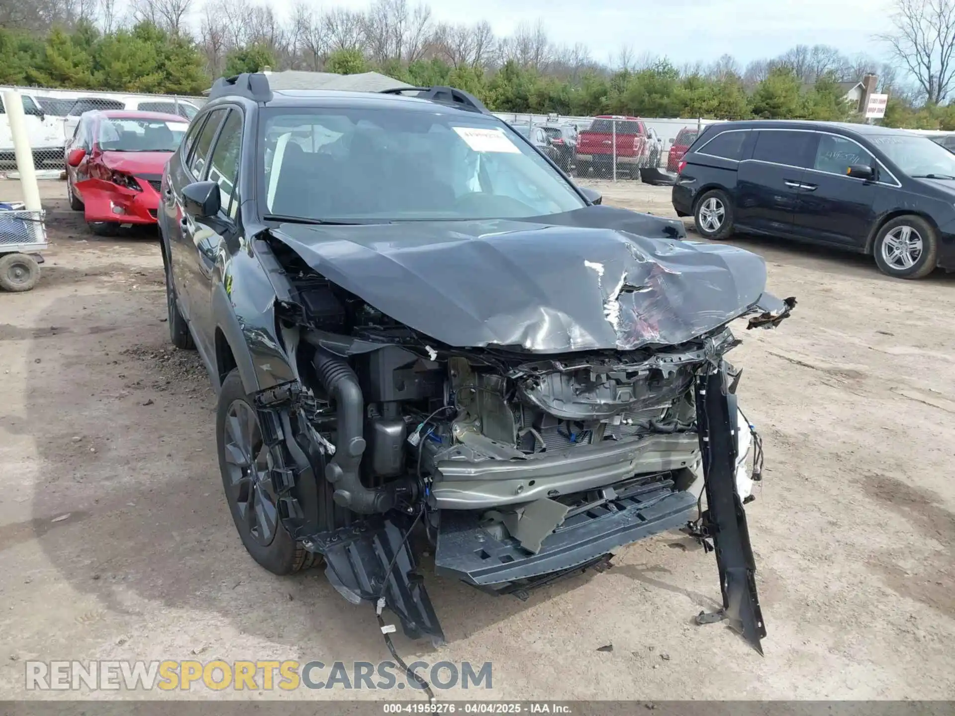 1 Photograph of a damaged car 4S4BTGLD2S3152141 SUBARU OUTBACK 2025