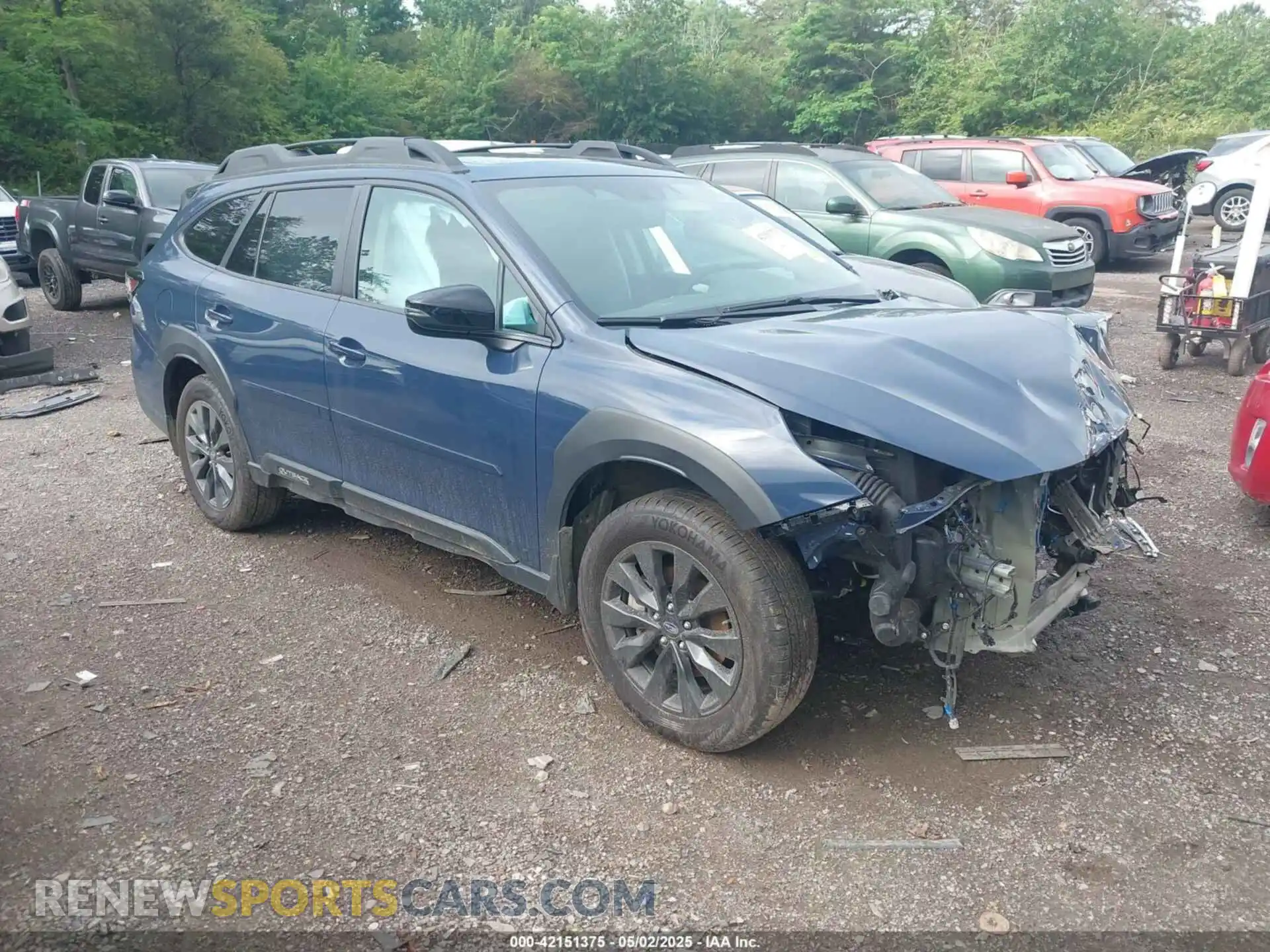 1 Photograph of a damaged car 4S4BTGLD4S3108528 SUBARU OUTBACK 2025