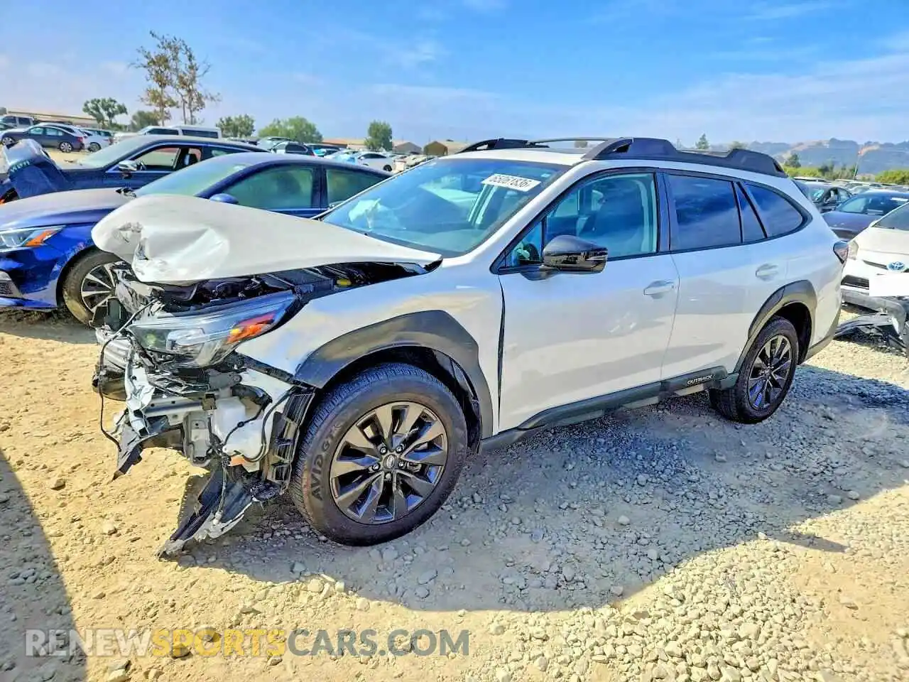 1 Photograph of a damaged car 4S4BTGLD6S3244059 SUBARU OUTBACK 2025