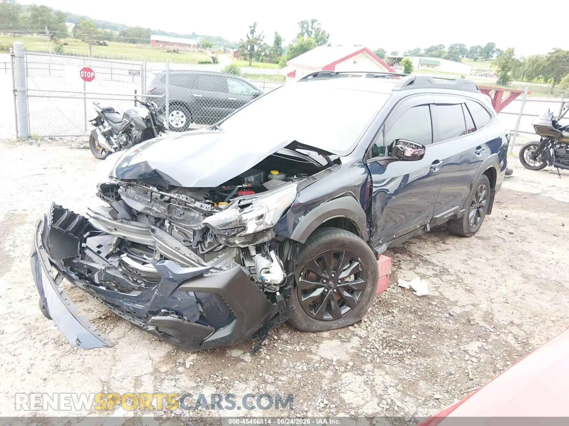 2 fotografías del automóvil dañado 4S4BTGLDXS3119405 SUBARU OUTBACK 2025