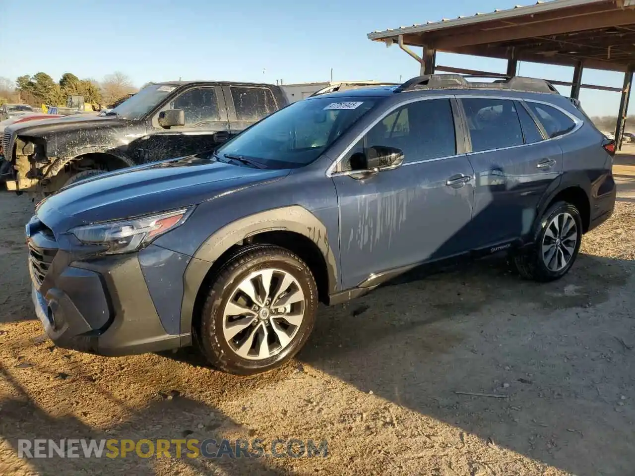 1 Photograph of a damaged car 4S4BTGND2S3132467 SUBARU OUTBACK 2025