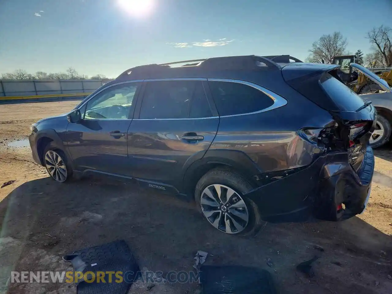 2 fotografías del automóvil dañado 4S4BTGNDXS3132264 SUBARU OUTBACK 2025