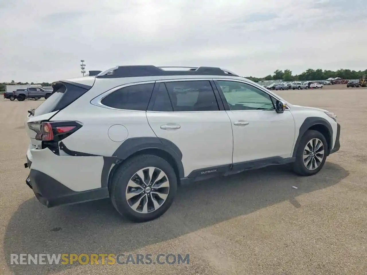 3 fotografías del automóvil dañado 4S4BTGPD4S3181182 SUBARU OUTBACK 2025