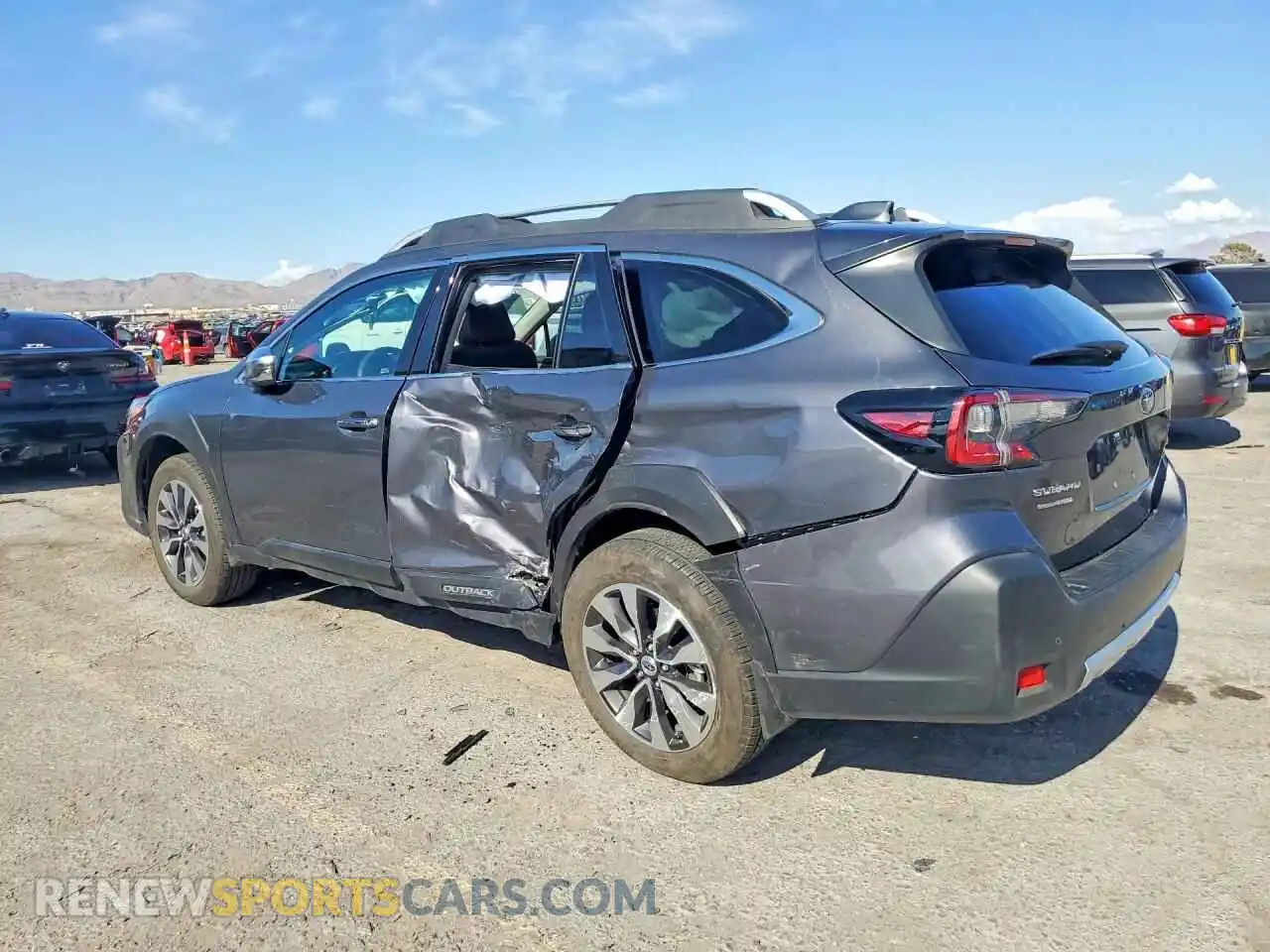 2 Photograph of a damaged car 4S4BTGPD5S3290203 SUBARU OUTBACK 2025