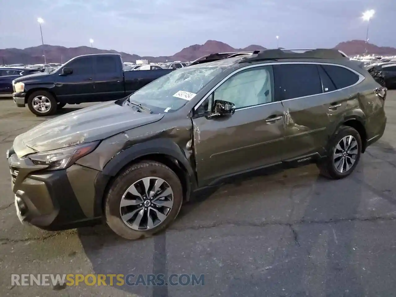 1 fotografías del automóvil dañado 4S4BTGPD6S3104037 SUBARU OUTBACK 2025