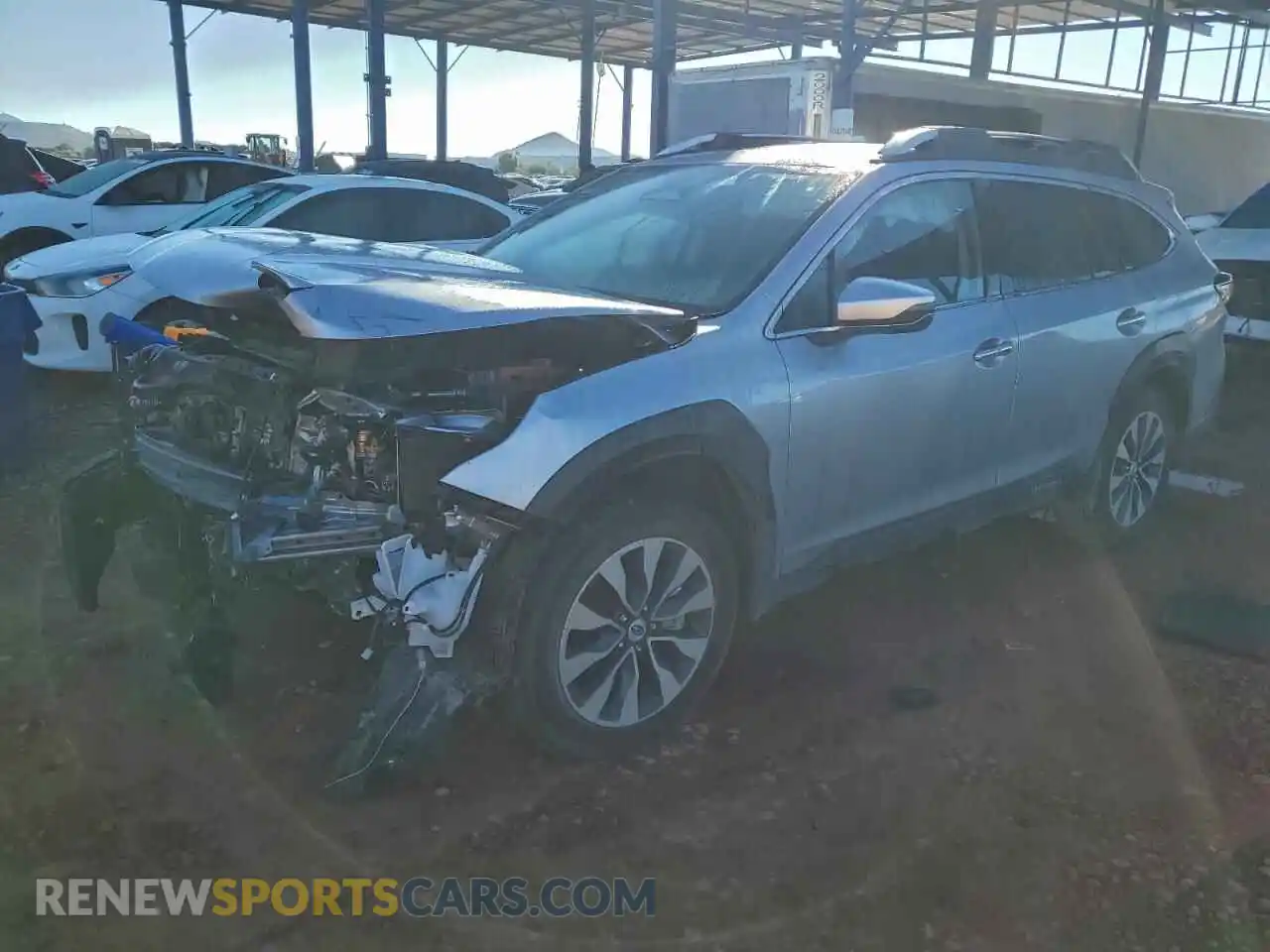 1 Photograph of a damaged car 4S4BTGPD6S3109027 SUBARU OUTBACK 2025
