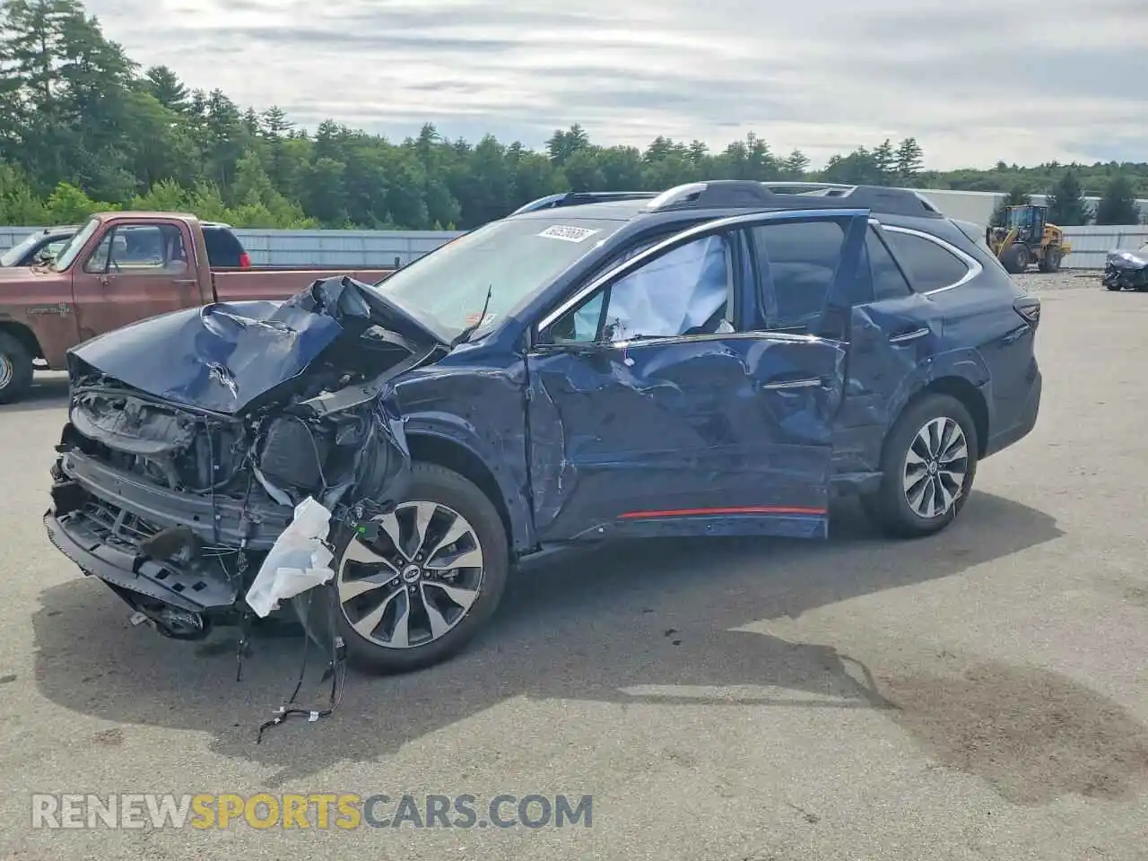 1 Photograph of a damaged car 4S4BTGPD8S3258622 SUBARU OUTBACK 2025