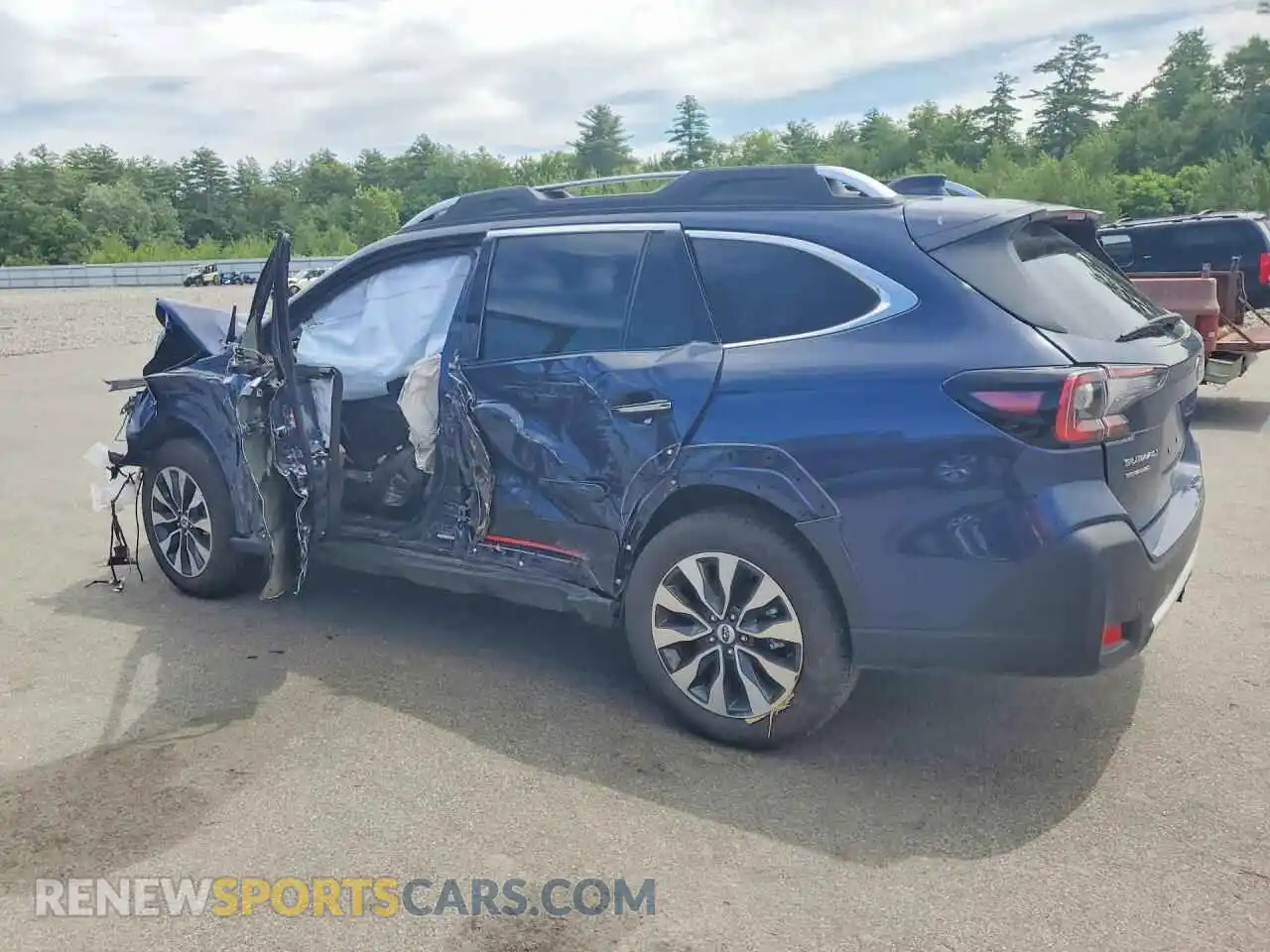 2 Photograph of a damaged car 4S4BTGPD8S3258622 SUBARU OUTBACK 2025